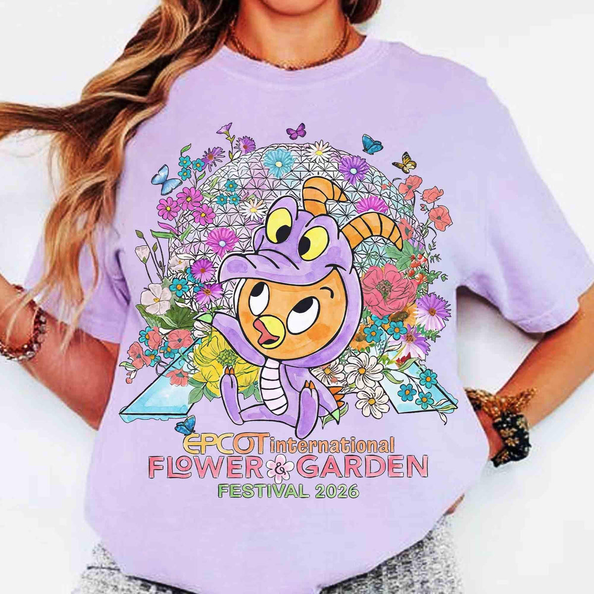 Epcot Flower Garden Festival 2026 — Bella+Canvas Tee fan art by Snagva (4)