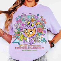 Epcot Flower Garden Festival 2026 — Gildan Sweatshirt fan art by Snagva (4)