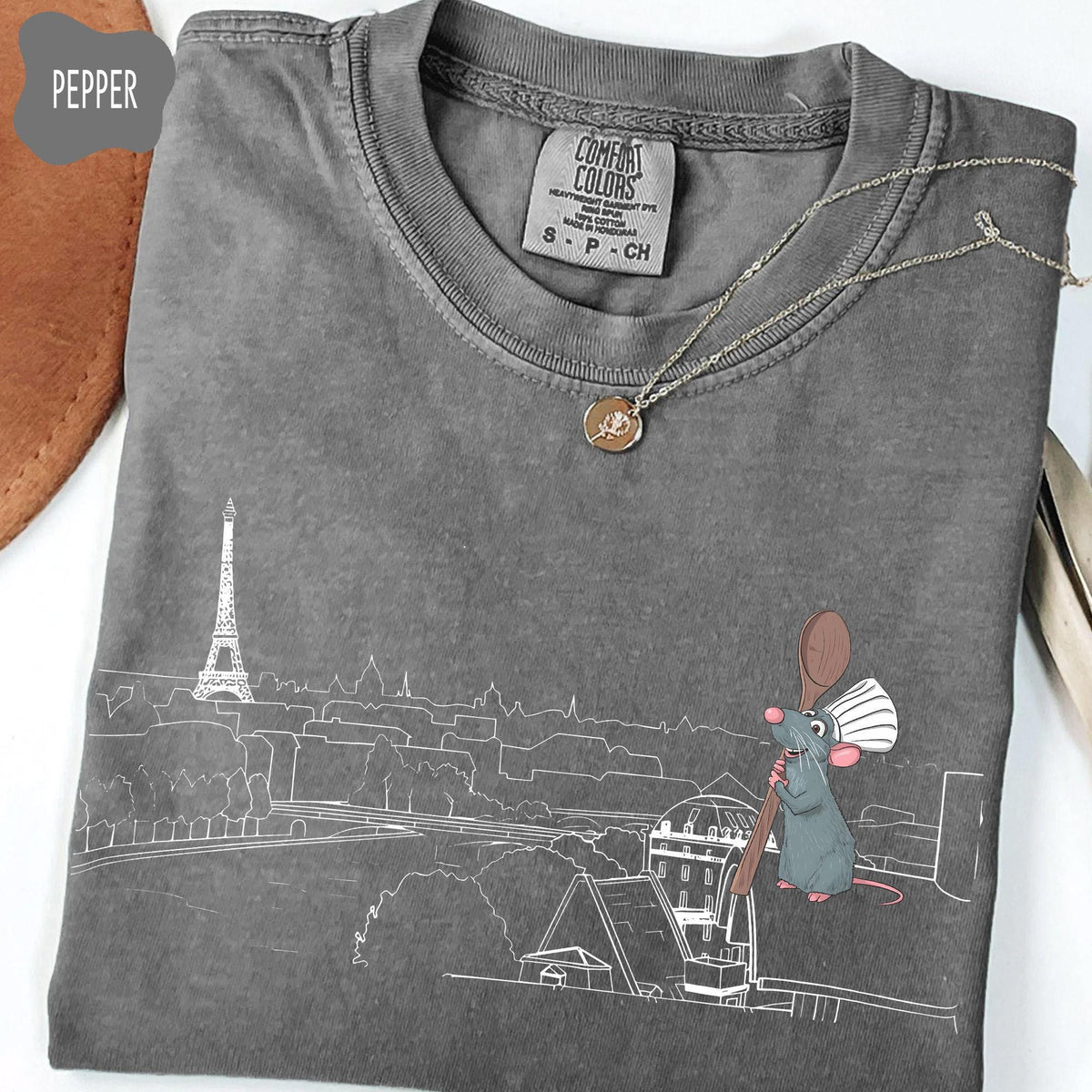 Disney Ratatouille Remy — Bella+Canvas Tee fan art by Snagva (2)
