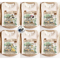 Personalized Mickey Friends Animal Kingdom Birthday — Comfort Colors Tee fan art by Snagva (3)