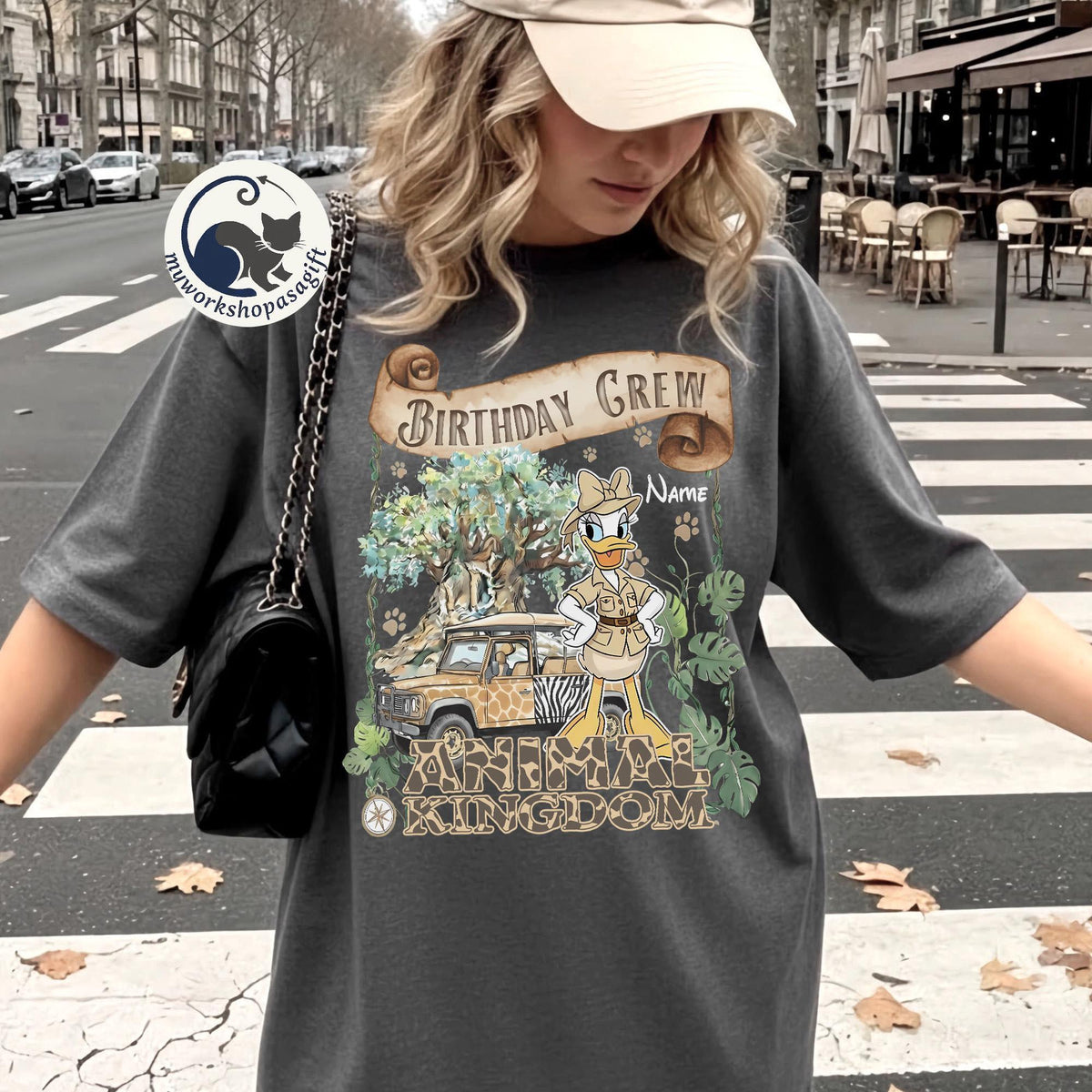 Personalized Mickey Friends Animal Kingdom Birthday — Comfort Colors Tee fan art by Snagva (5)
