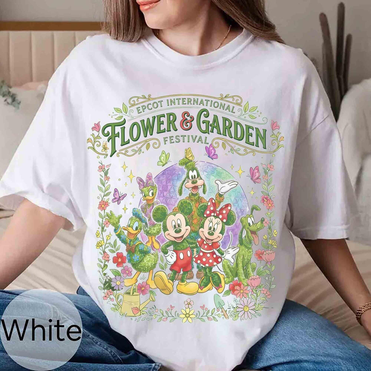 Disney Epcot International Flower and Garden Festival 2026 — Gildan Sweatshirt fan art by Snagva (4)
