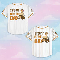 Personalized Chip and Dale Birthday Baseball — Bella+Canvas Tee fan art by Snagva (4)