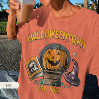 Retro Halloween Town Est 1988 Pumpkin — Gildan Sweatshirt fan art by Snagva (2)