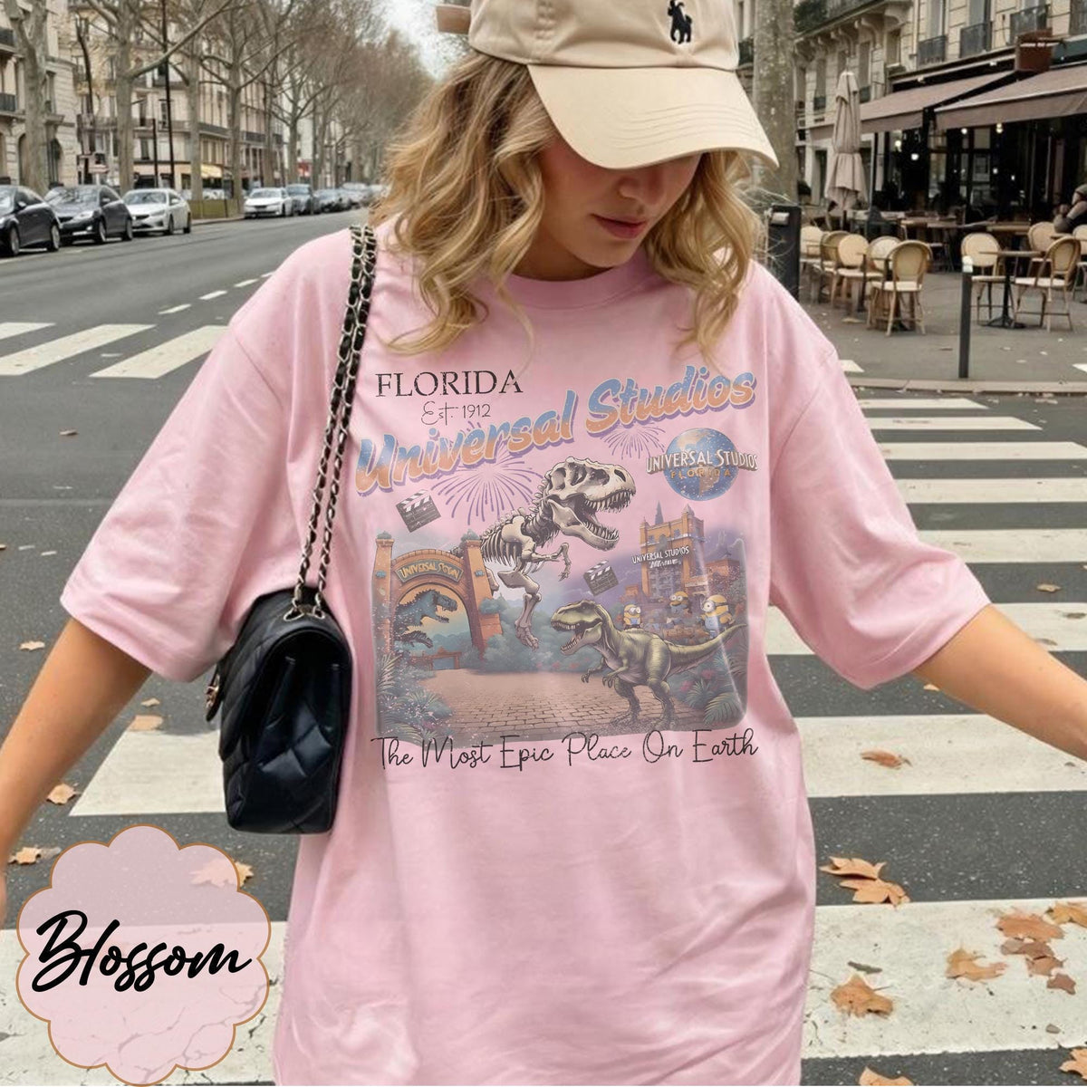 Retro Jurassic Park Dinosaur — Bella+Canvas Tee fan art by Snagva (4)