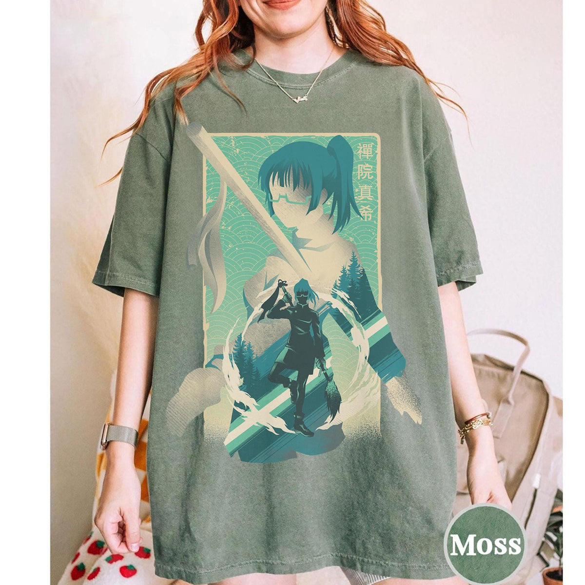 Zenin Maki Anime — Gildan Hoodie fan art by Snagva