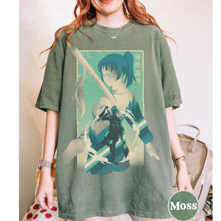 Zenin Maki Anime — Gildan Sweatshirt fan art by Snagva