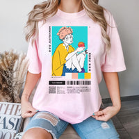 Yuji Itadori Jujutsu Kaisen — Gildan Sweatshirt fan art by Snagva (4)