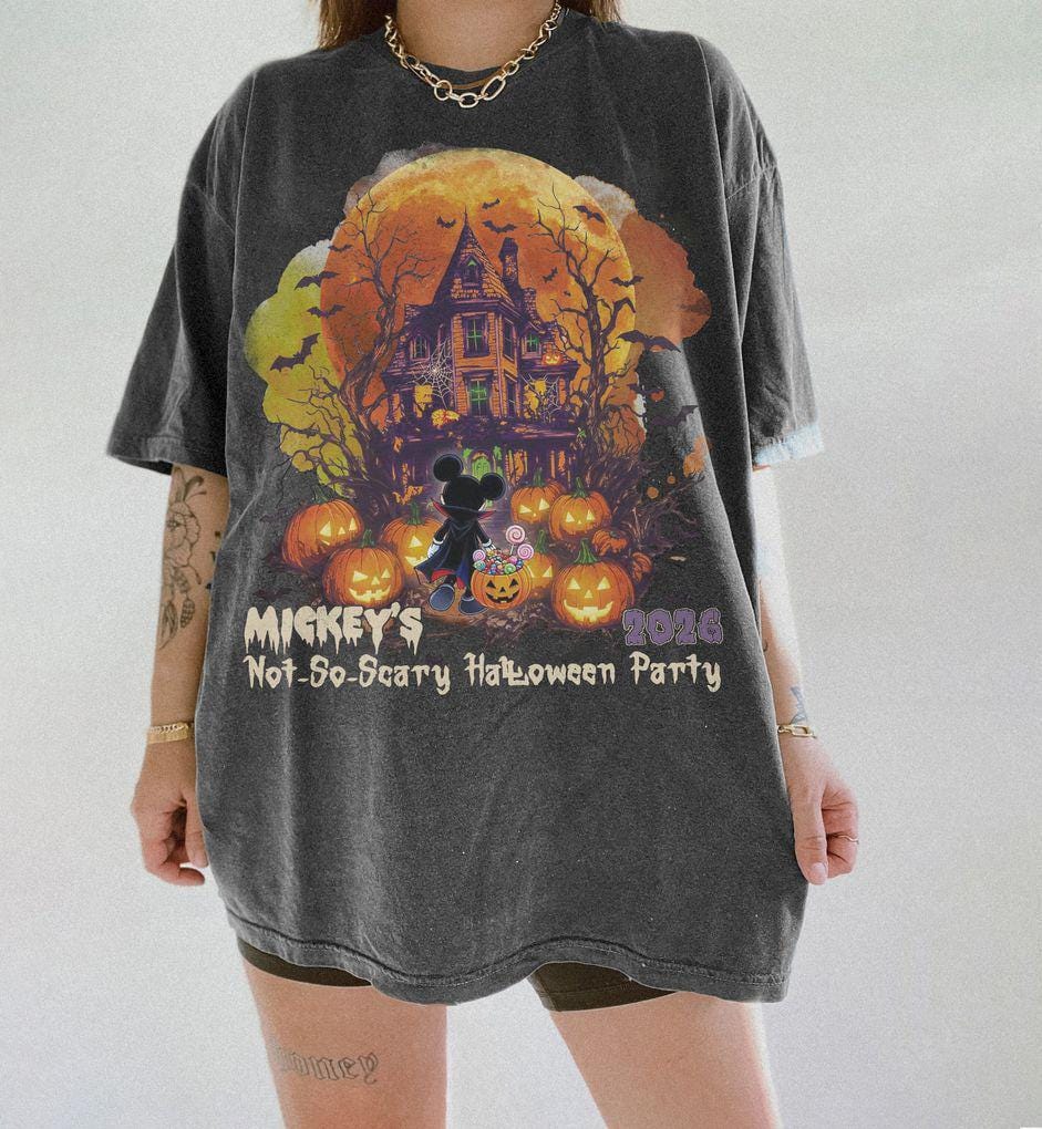 Retro Haunted Mansion Halloween — Bella+Canvas Tee fan art by Snagva (4)