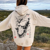 Gojo Anime Inkart — Gildan Sweatshirt fan art by Snagva