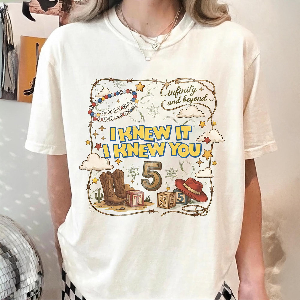 Retro I Knew You — Gildan Sweatshirt fan art by Snagva