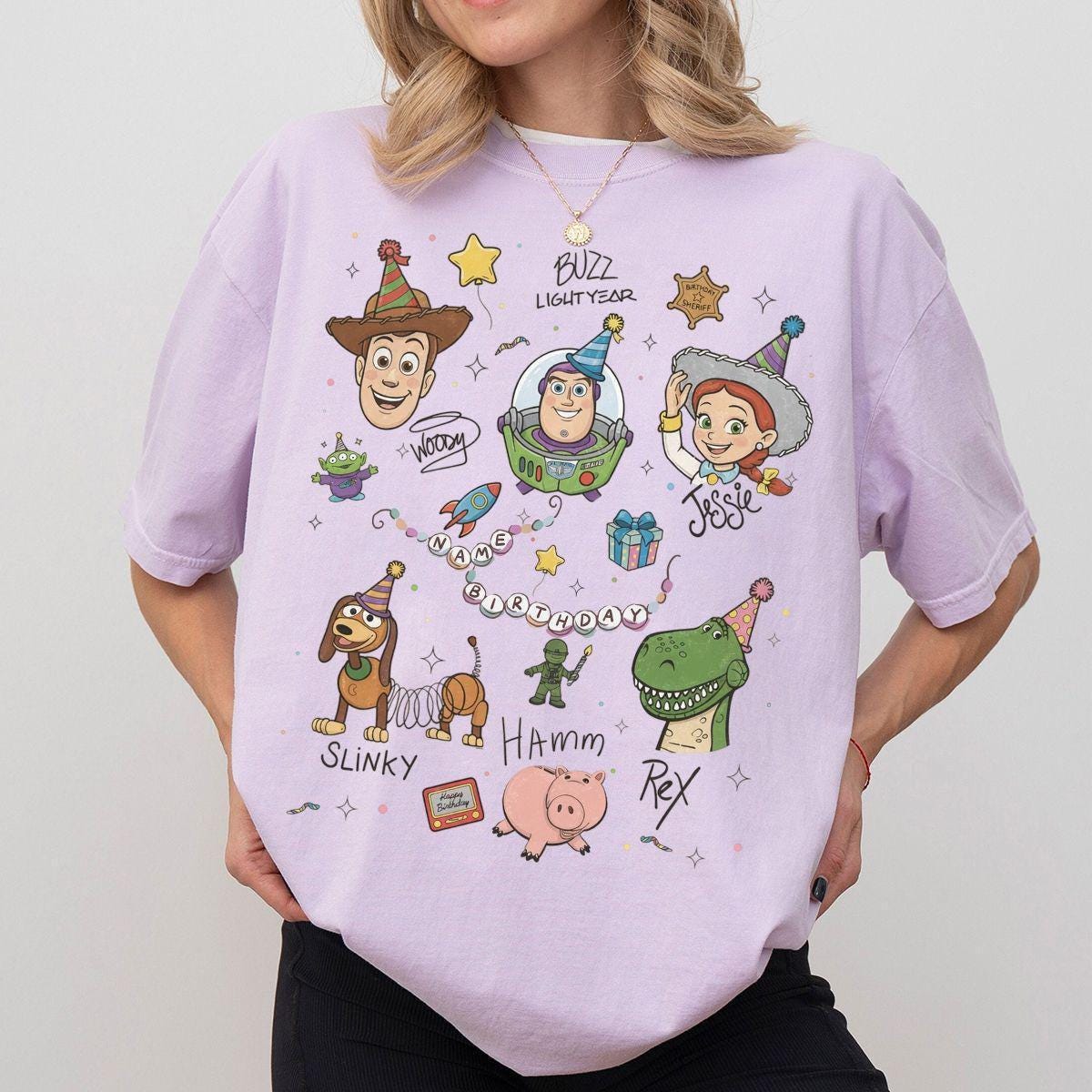 Retro Toy Story Birthday Party — Gildan Sweatshirt fan art by Snagva (4)