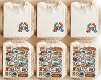 Two Sided Pixar Cars Radiator Springs Map — Bella+Canvas Tee fan art by Snagva