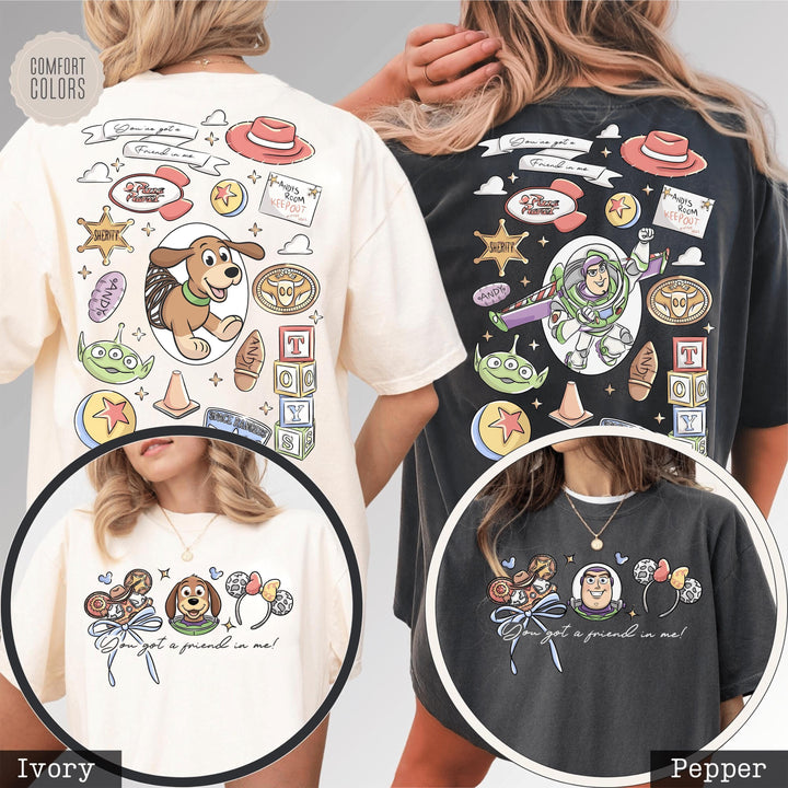 Retro Toy Story — Gildan Hoodie fan art by Snagva