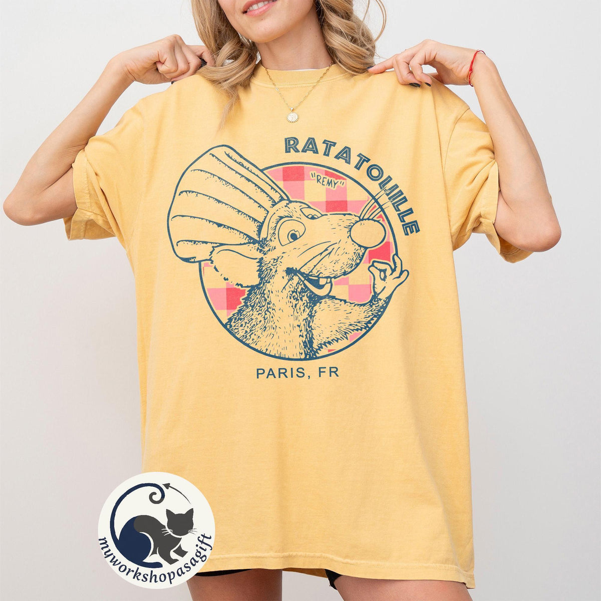 Ratatouille Remy Comfort Colors — Bella+Canvas Tee fan art by Snagva (5)
