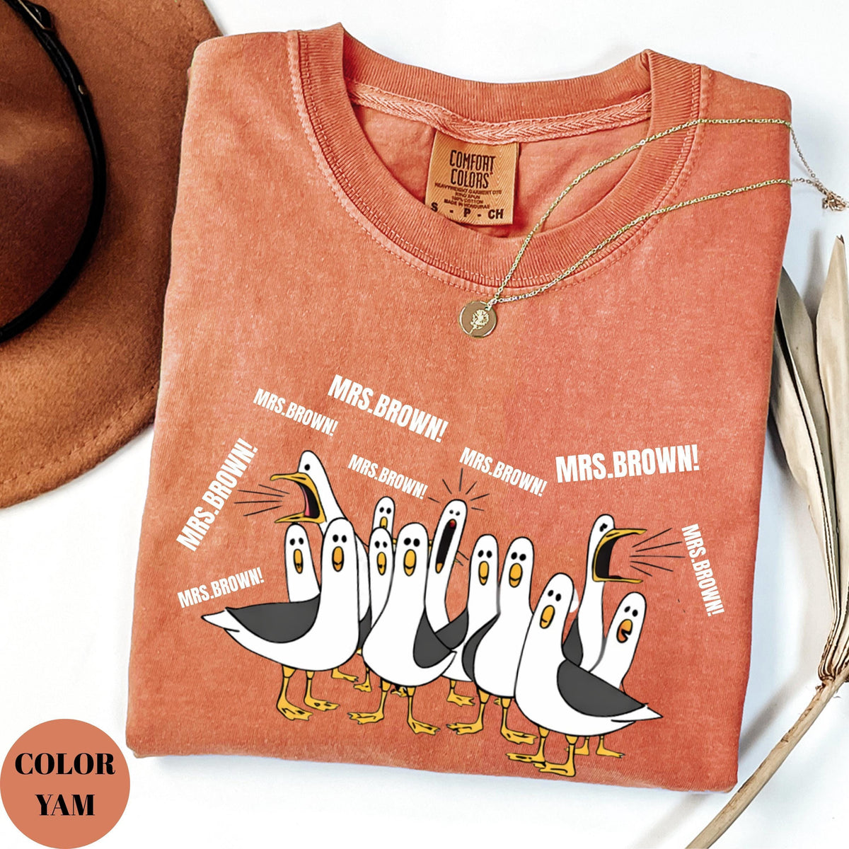 Comfort Colors® Custom Seagulls Teacher — Bella+Canvas Tee fan art by Snagva (6)