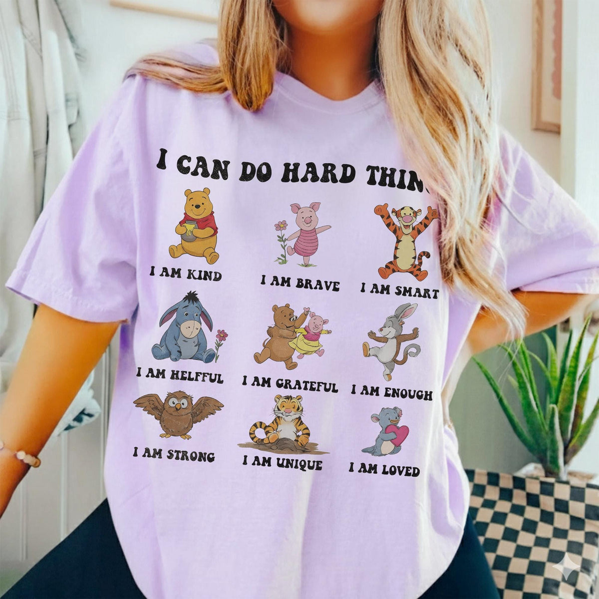 Comfort Colors I Can Do Hard Things — Gildan Sweatshirt fan art by Snagva (2)