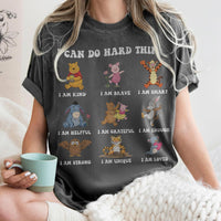 Comfort Colors I Can Do Hard Things — Gildan Hoodie fan art by Snagva (4)