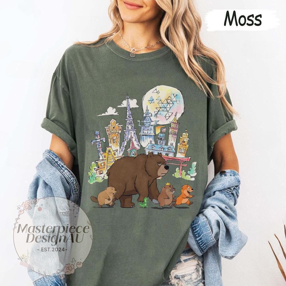 Pixar Hoppers World Landmarks — Comfort Colors Tee fan art by Snagva (4)
