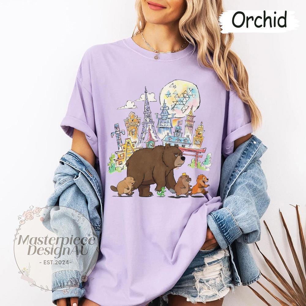 Pixar Hoppers World Landmarks — Bella+Canvas Tee fan art by Snagva (7)