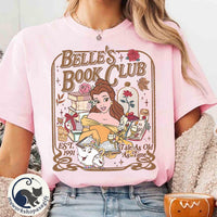 Belle's Book Club 1991 — Bella+Canvas Tee fan art by Snagva (2)