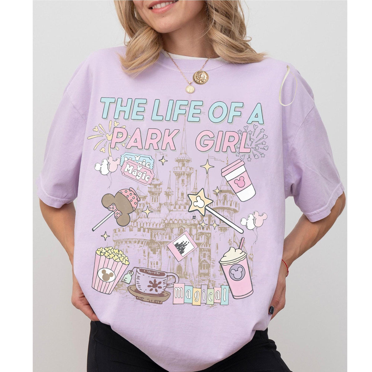 Comfort Colors Park Girl — Gildan Hoodie fan art by Snagva