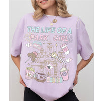 Comfort Colors Park Girl — Comfort Colors Tee fan art by Snagva