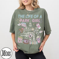 Comfort Colors Park Girl — Bella+Canvas Tee fan art by Snagva (7)