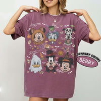 Comfort Color® Coquette Bows Disney Halloween Birthday — Bella+Canvas Tee fan art by Snagva (4)