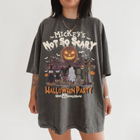 Retro Mickey's Not So Scary Halloween Party — Comfort Colors Tee fan art by Snagva (2)