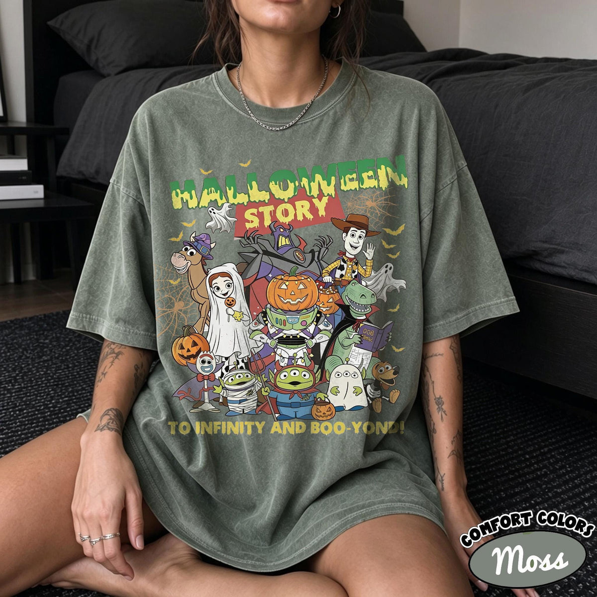 Comfort Colors Toy Story Halloween — Comfort Colors Tee fan art by Snagva (3)