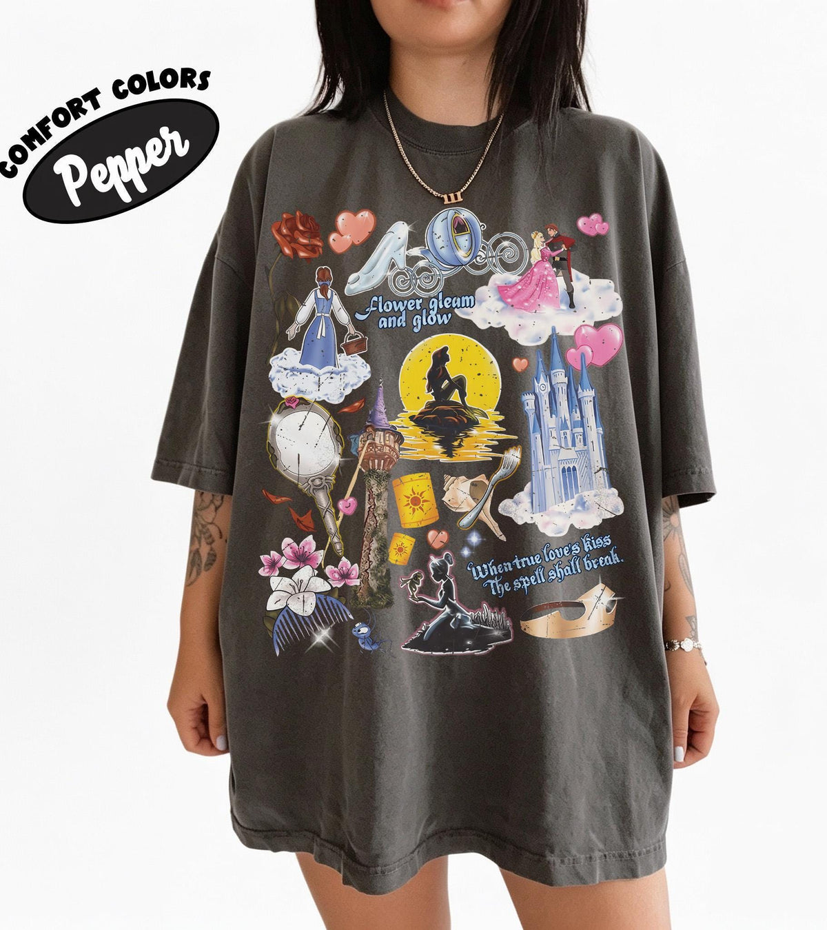 Retro Disneyworld — Gildan Sweatshirt fan art by Snagva (3)