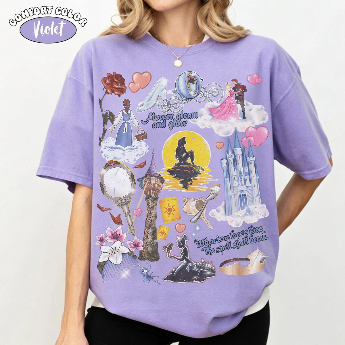 Retro Disneyworld — Bella+Canvas Tee fan art by Snagva (6)