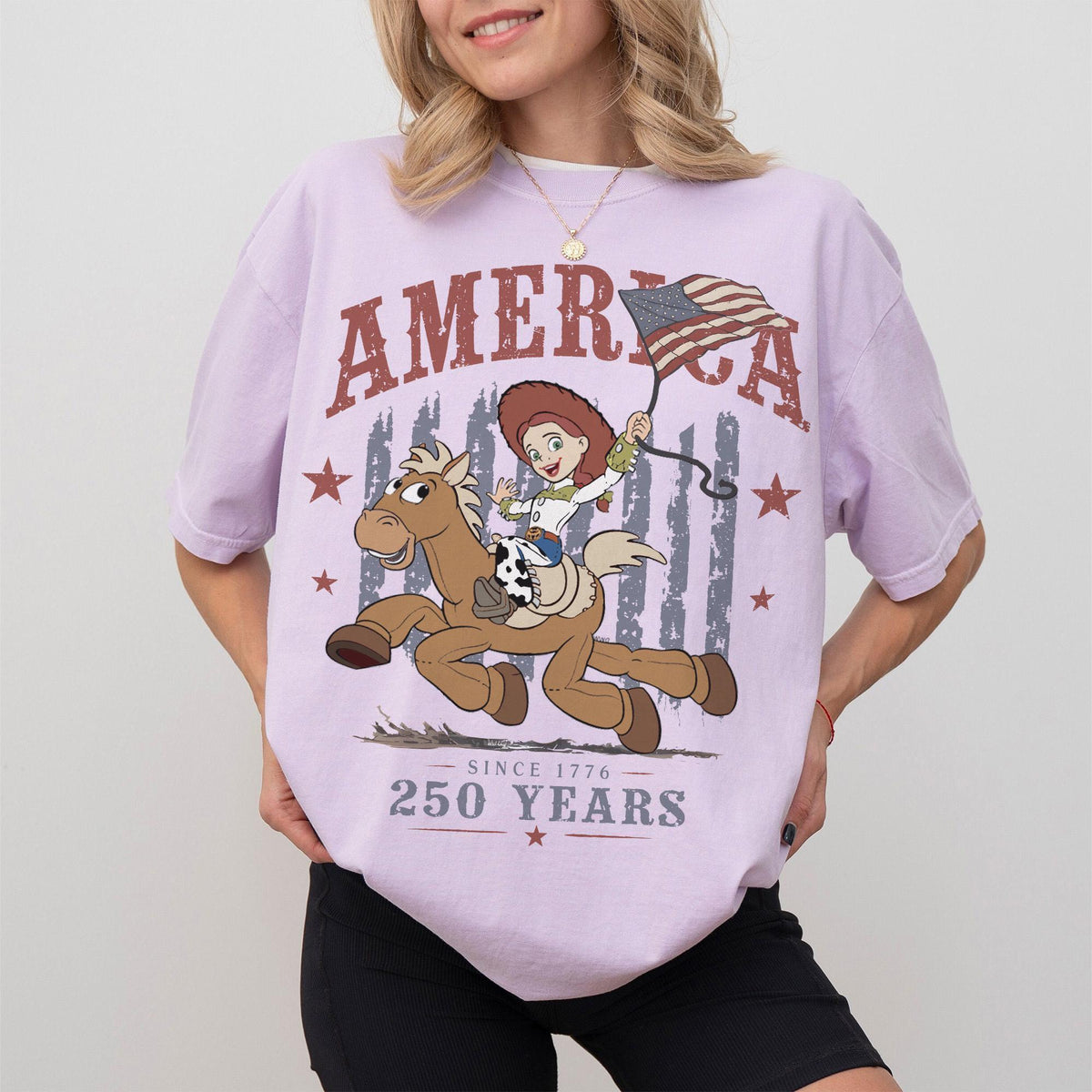 Woody Jessie Toy Story Patriotic — Gildan Hoodie fan art by Snagva (6)
