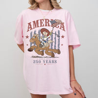 Woody Jessie Toy Story Patriotic — Bella+Canvas Tee fan art by Snagva (7)