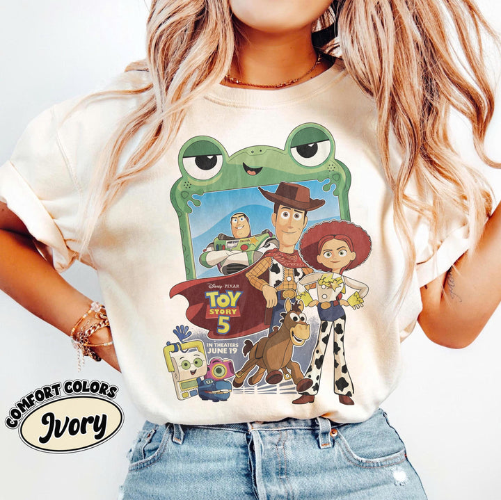 Toy Story 5 — Bella+Canvas Tee fan art by Snagva