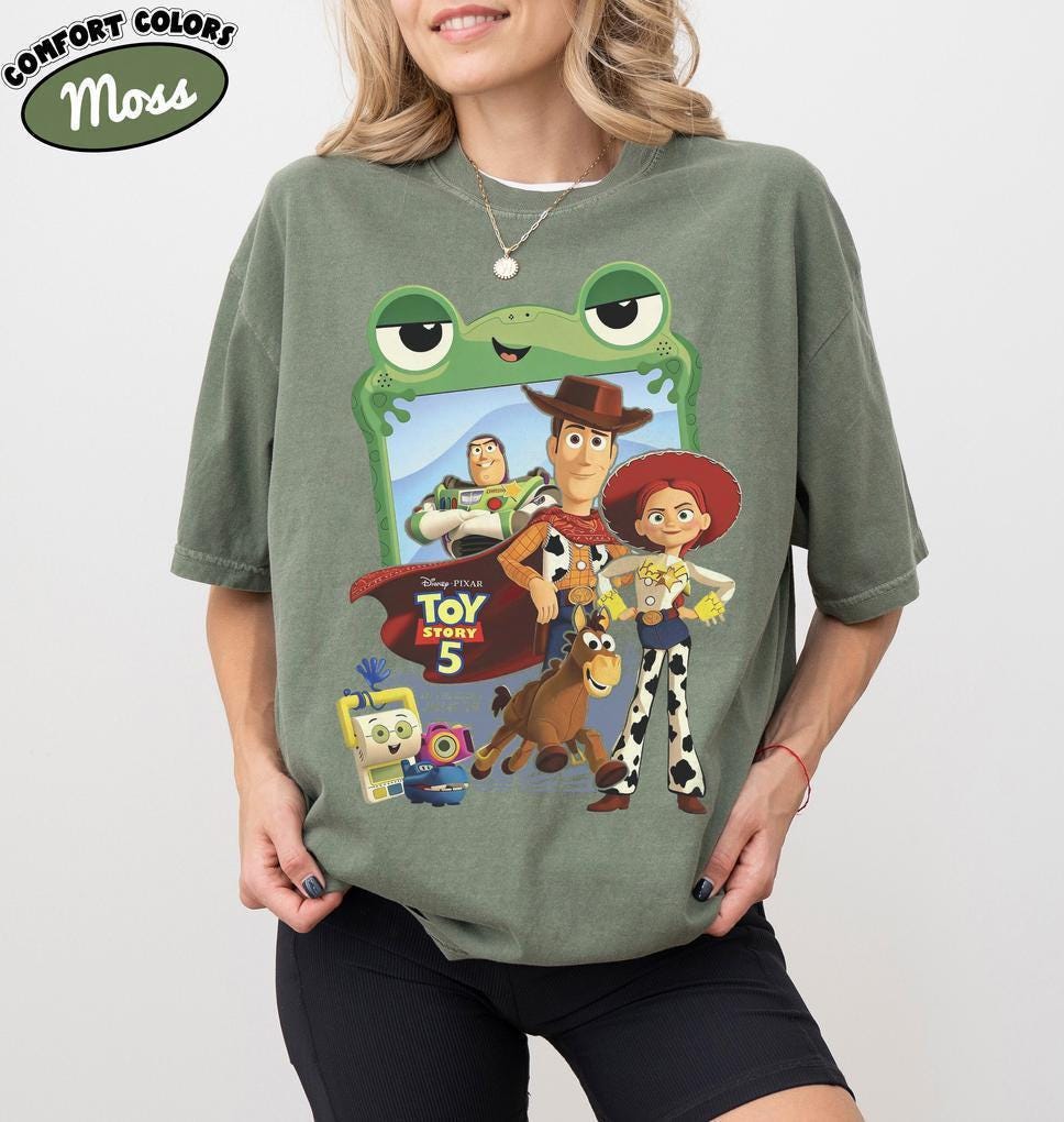Toy Story 5 — Comfort Colors Tee fan art by Snagva (4)