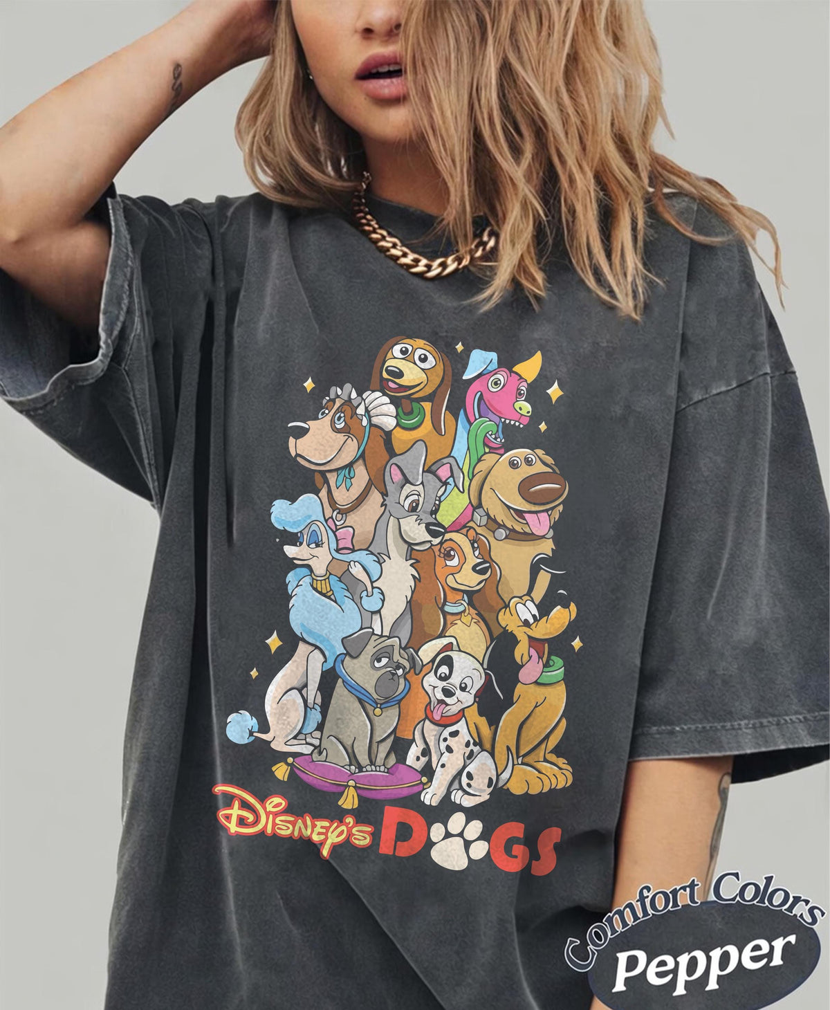 Disney Dogs — Gildan Sweatshirt fan art by Snagva