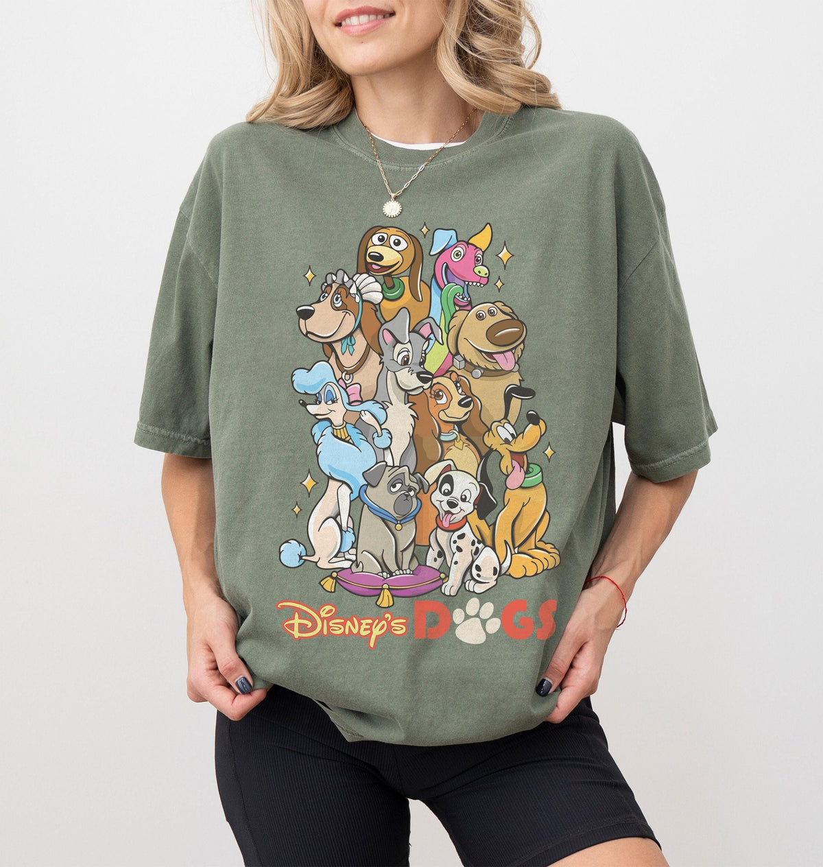 Disney Dogs — Comfort Colors Tee fan art by Snagva (4)