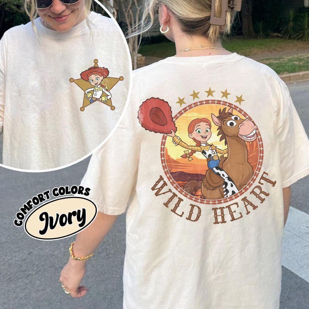 Retro Jessie Wild Heart Comfort Colors — Comfort Colors Tee fan art by Snagva