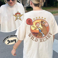 Retro Jessie Wild Heart Comfort Colors — Gildan Hoodie fan art by Snagva