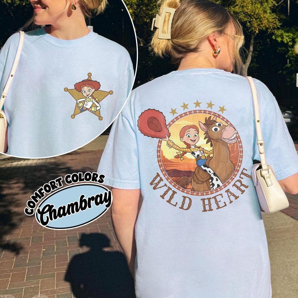 Retro Jessie Wild Heart Comfort Colors — Gildan Sweatshirt fan art by Snagva (2)