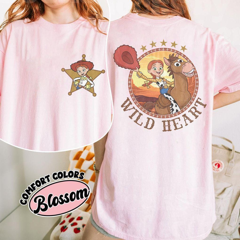 Retro Jessie Wild Heart Comfort Colors — Comfort Colors Tee fan art by Snagva (5)