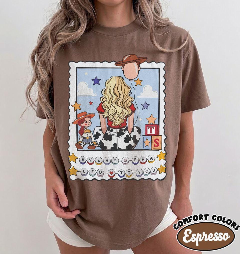 Toy Story Jessie Every Era Led To You — Bella+Canvas Tee fan art by Snagva (2)