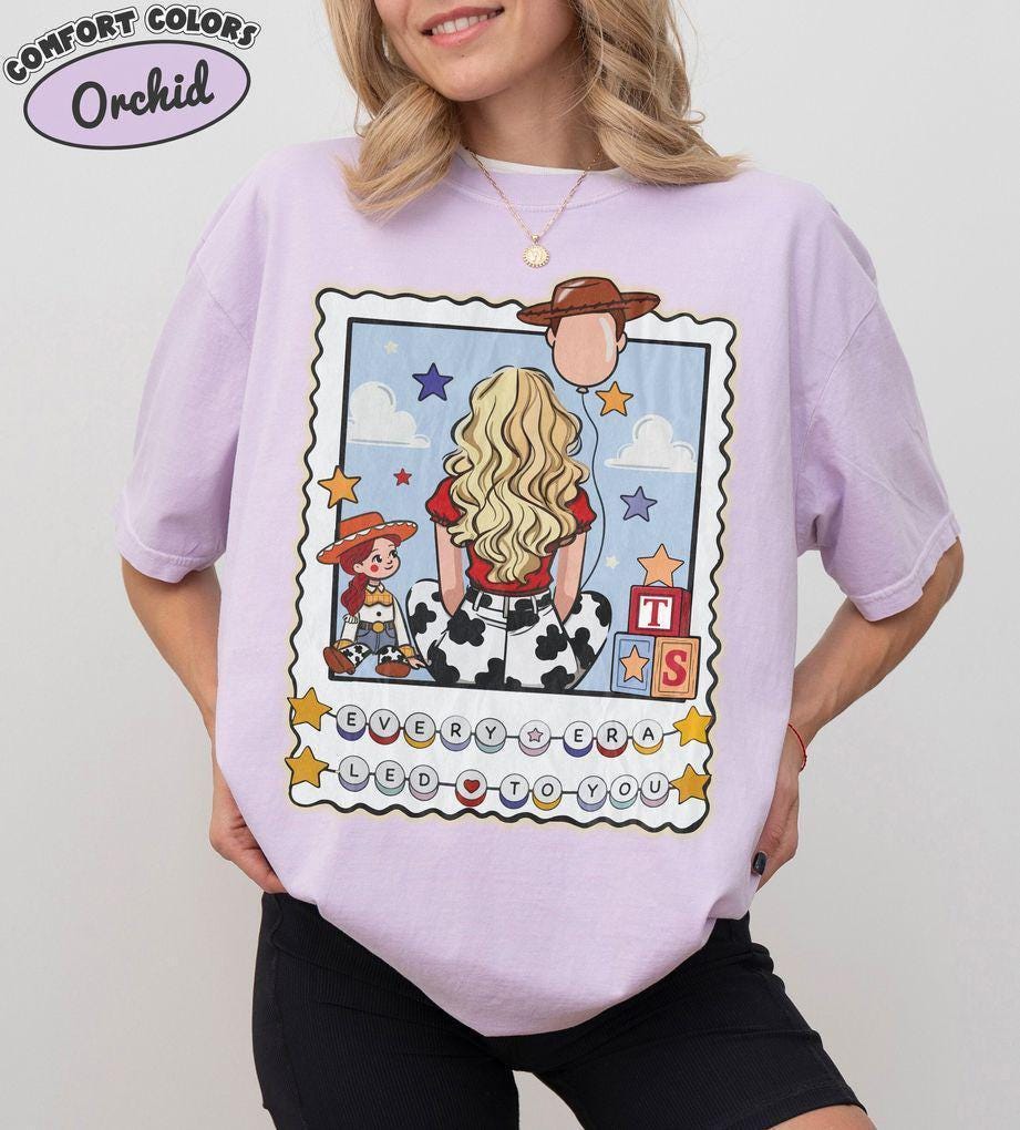 Toy Story Jessie Every Era Led To You — Bella+Canvas Tee fan art by Snagva (6)