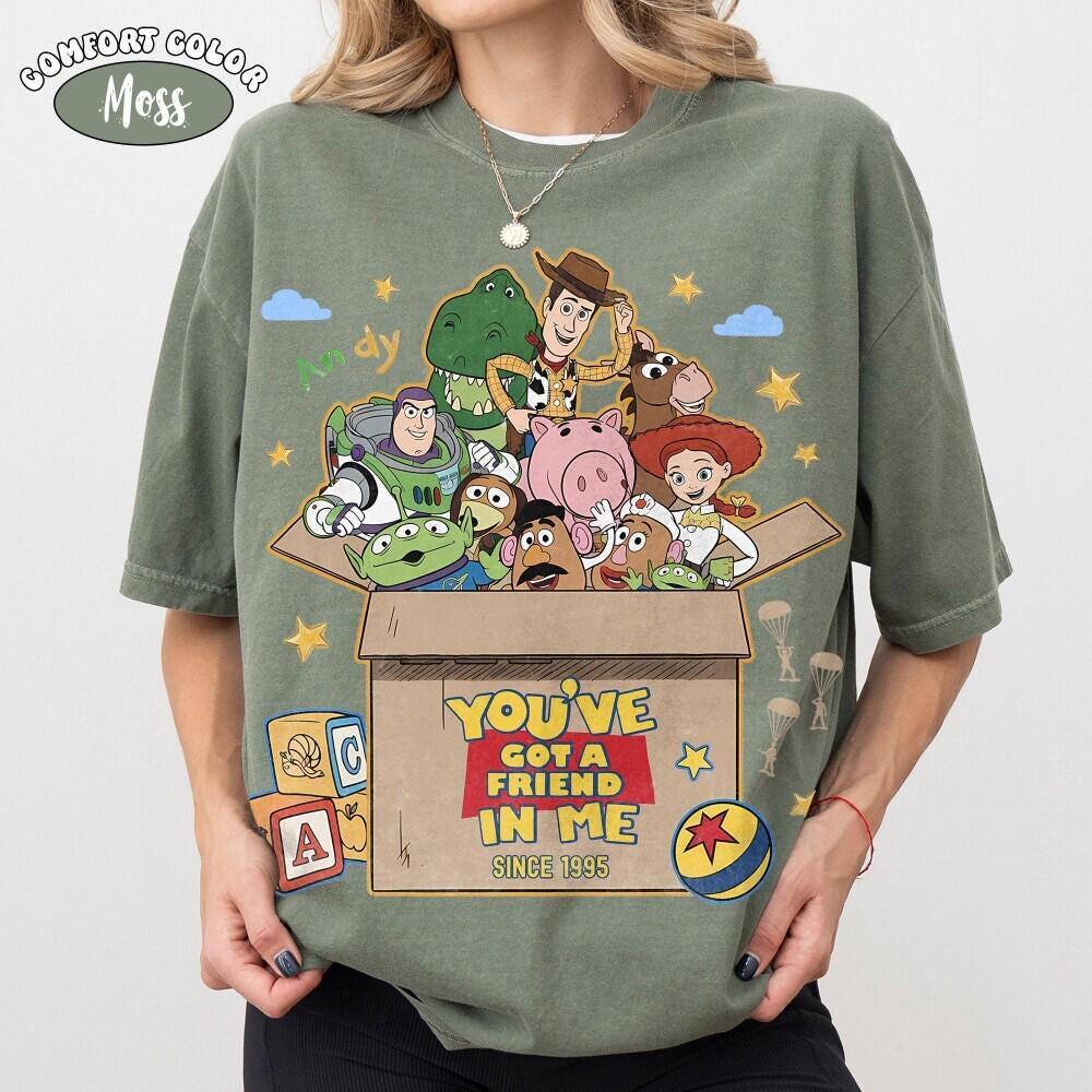Toy Story 1995 Comfort Colors — Comfort Colors Tee fan art by Snagva (2)