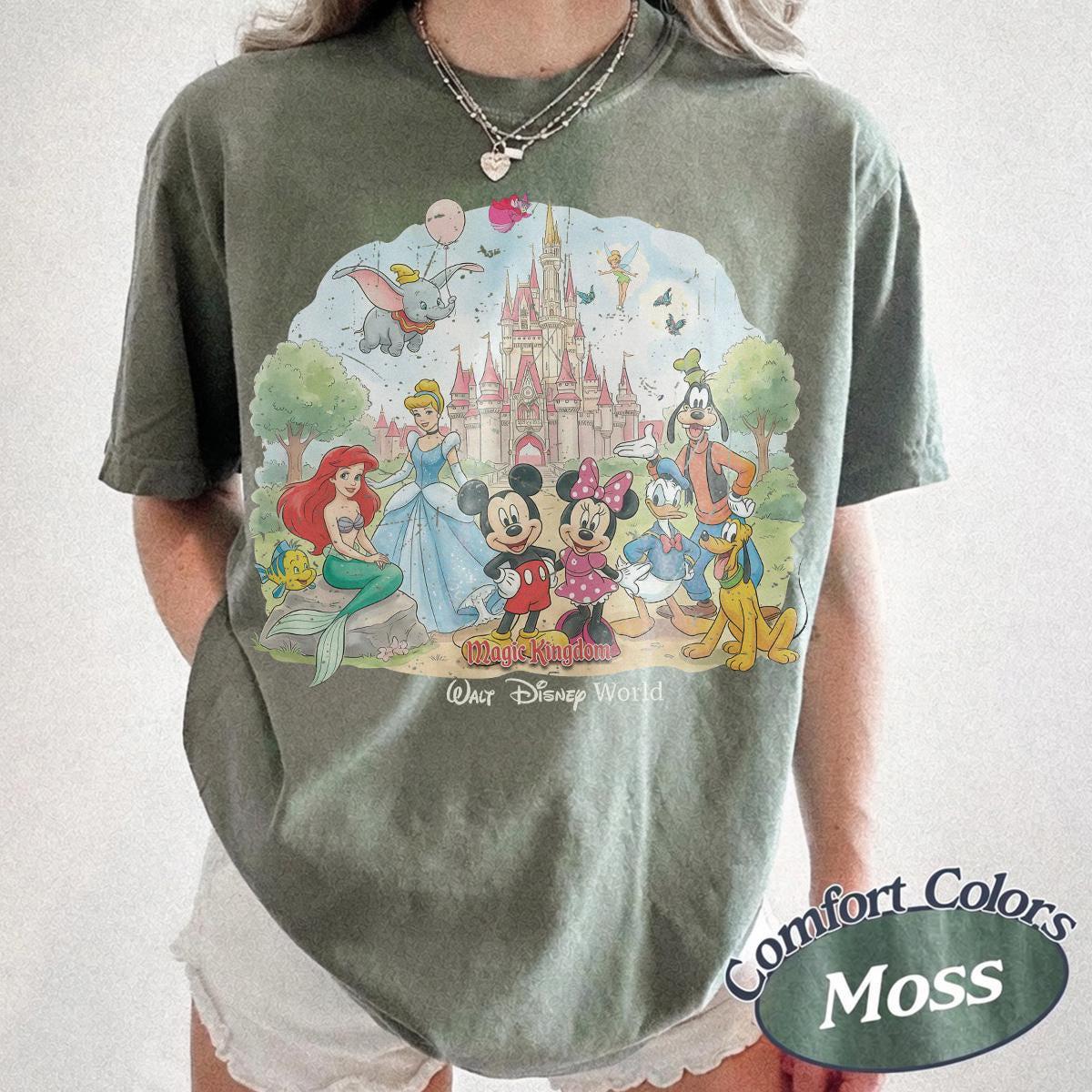 Retro Walt Disney World — Gildan Hoodie fan art by Snagva (5)