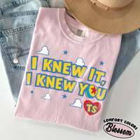 Retro I Knew It You — Bella+Canvas Tee fan art by Snagva (4)