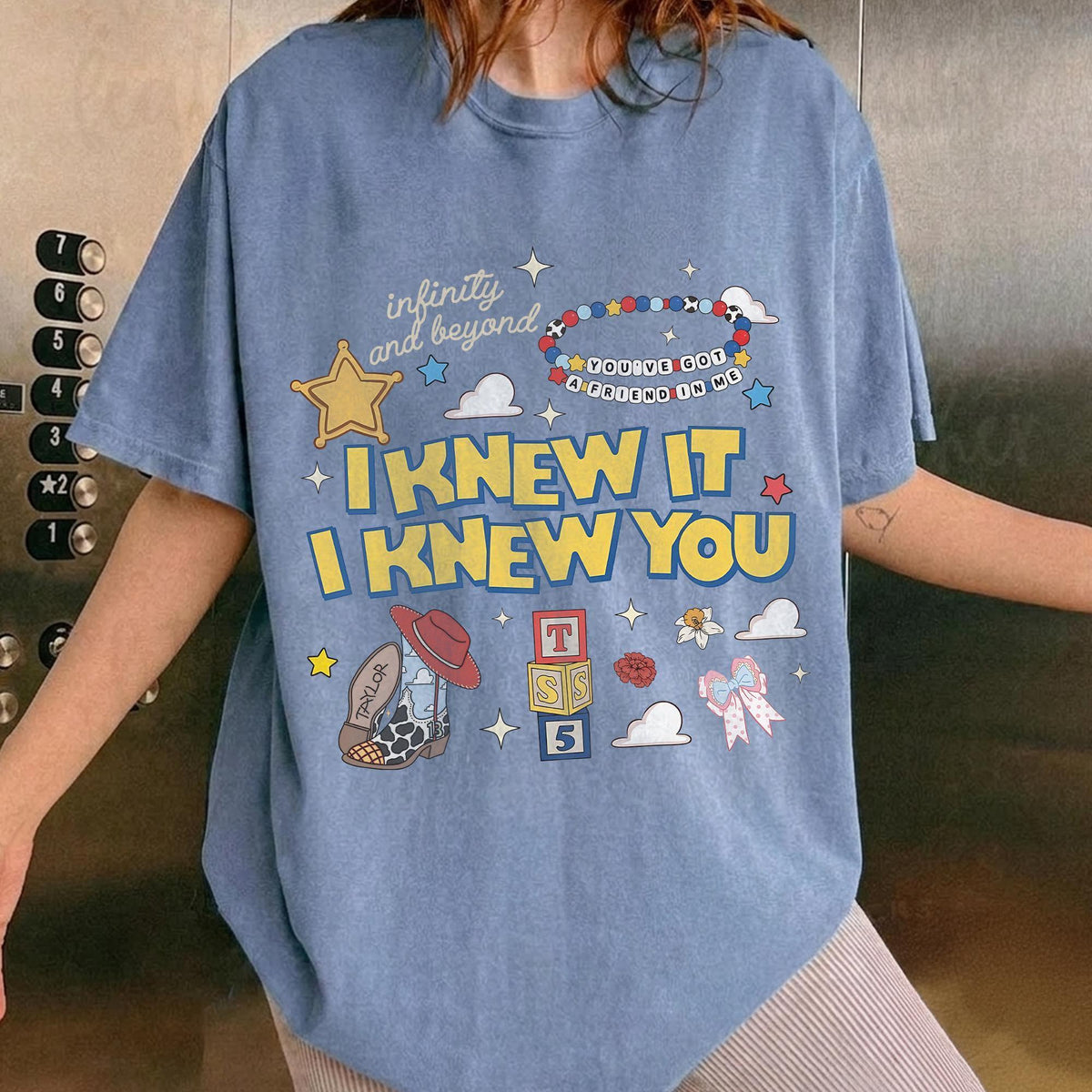Retro I Knew It You — Bella+Canvas Tee fan art by Snagva (3)