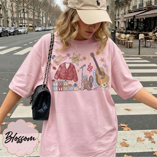 Retro Toy Story Comfort Colors — Bella+Canvas Tee